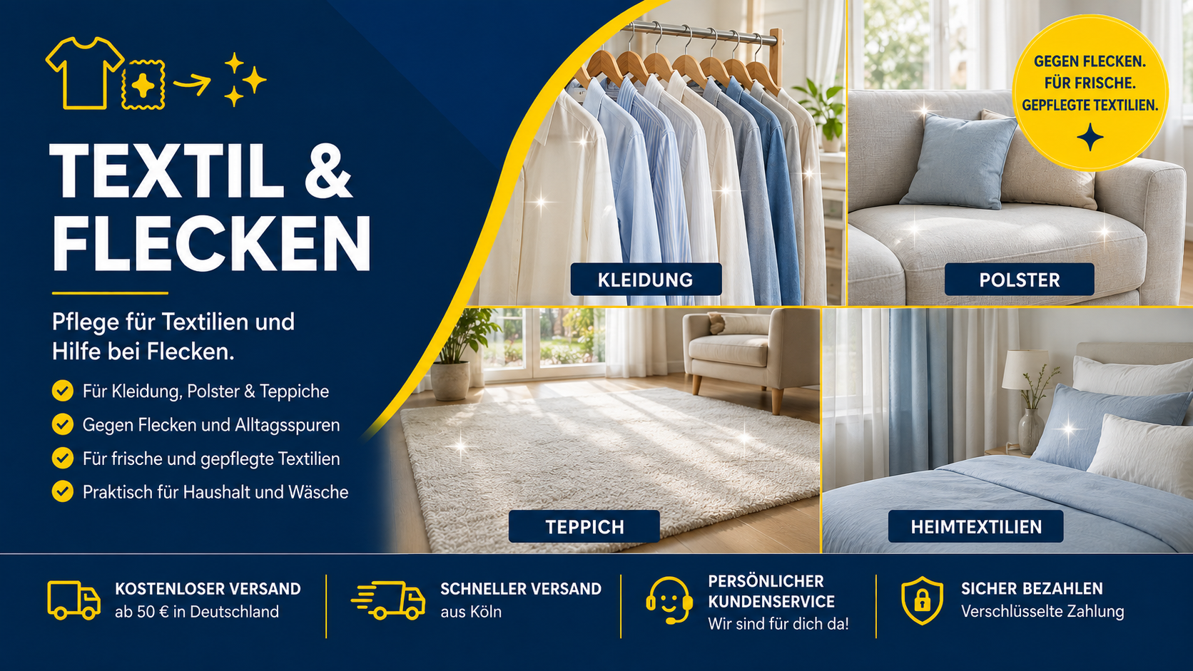 Textil & Flecken