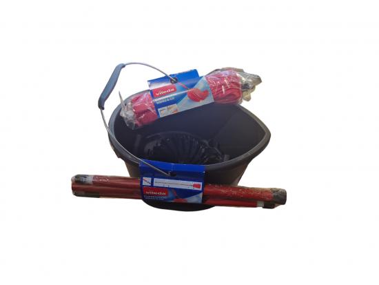 Vileda Wischmopp-Set Wring & Go, 7 Liter