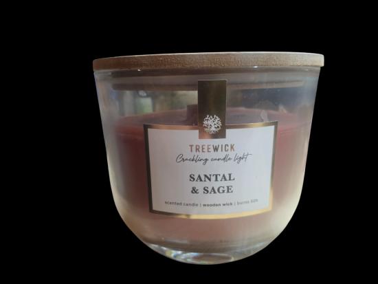 Treewick Duftkerze Santal & Sage, 50 Std.
