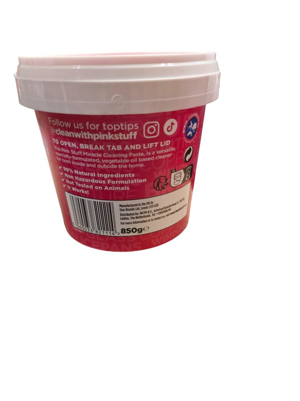  Reinigungspaste Pink Stuff 850g