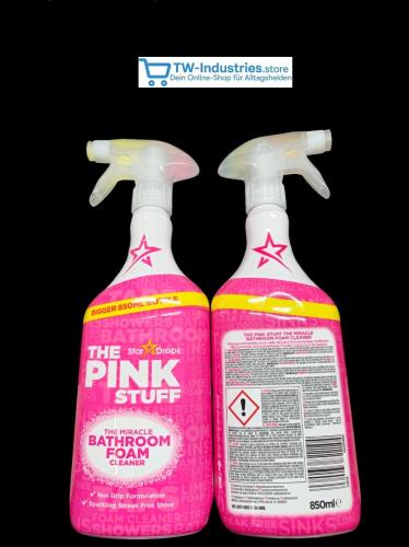 Pink Stuff Miracle Bathroom Foam Cleaner 850 ml � f�r das Badezimmer