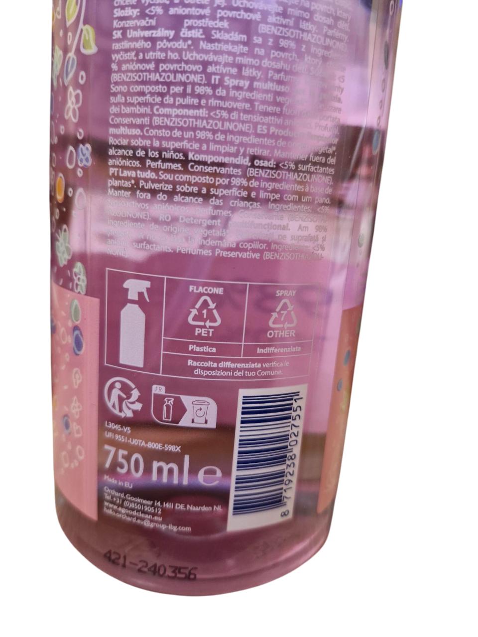 A good clean Reiniger all Purpose Allzweckreiniger Pink 750ml