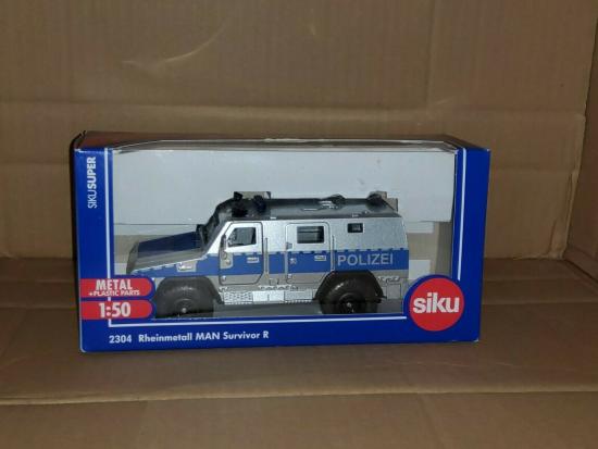 Siku Rheinmetall MAN Survivor R Polizei 1:50
