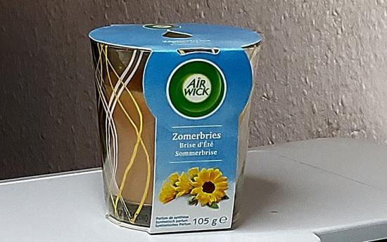 Air Wick Sommerbrise Anti-Tabak Duftkerze