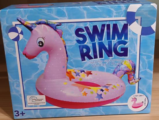 Aufblasbarer Swimring Einhorn 100 x 82 x 91 cm