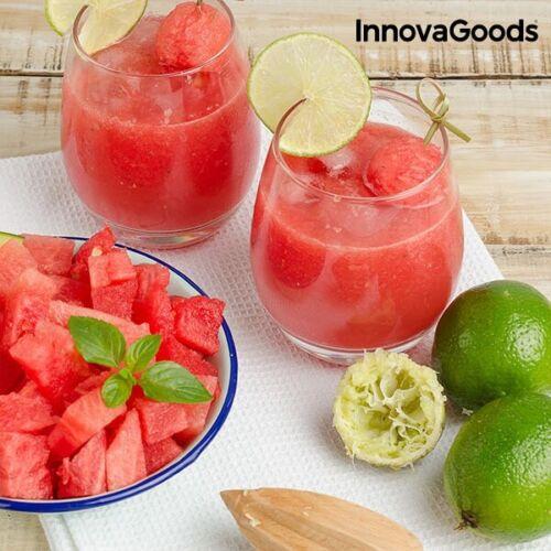 InnovaGoods Wassermelonenschneider aus Edelstahl und Silikon
