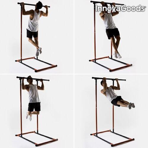 InnovaGoods Klimmzug- und Fitnessstation mit �bungsanleitungen