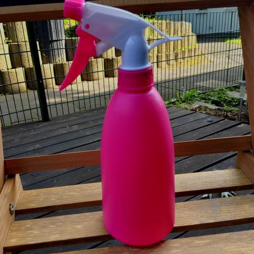 Spr�hflasche Rosa 480 ml f�r Pflanzen