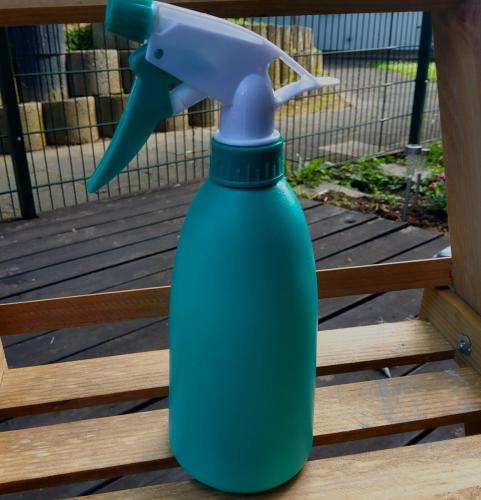 Spr�hflasche T�rkis 480 ml f�r Zimmer- und Gartenpflanzen