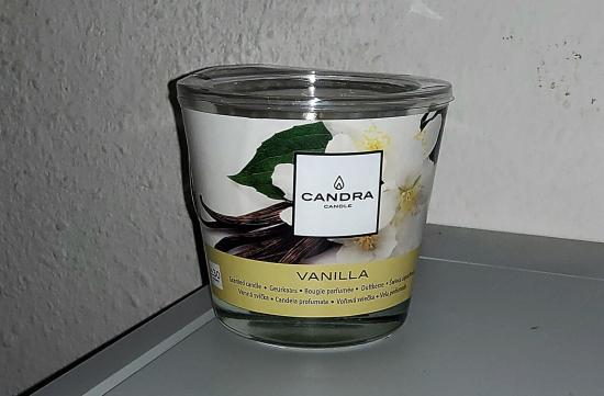 CANDRA Candle Duftkerze Gelb 135 g