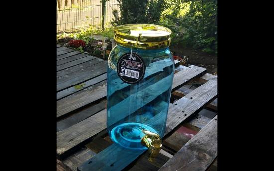Getr�nkespender 3,75 L Blau f�r kalte Getr�nke