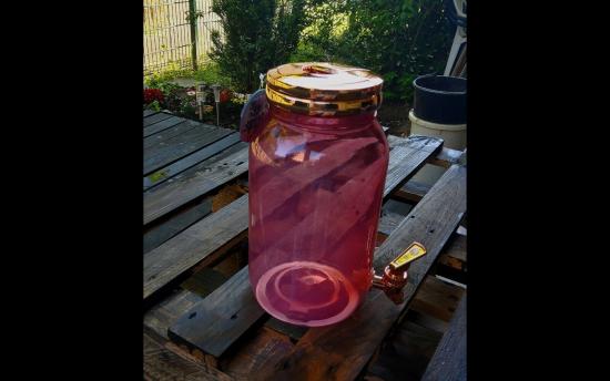 Getr�nkespender 3,75 L Rosa f�r kalte Getr�nke