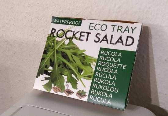 Eco Tray Zuchtgem�seschale 4 Sorten, Rucola-Salat