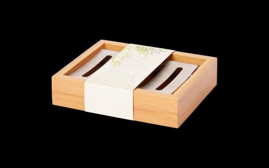 Bambus-Seifenbox