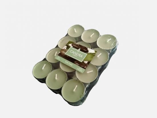 Candra Teelichter Spa Time, 24 St�ck