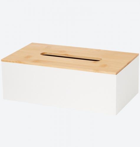 JJA Taschentuchbox aus Karton und Kunststoff