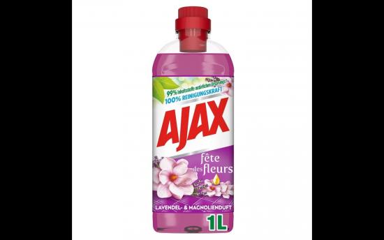 AJAX Bodenreiniger Lavendel-Magnolien Duft 1 L