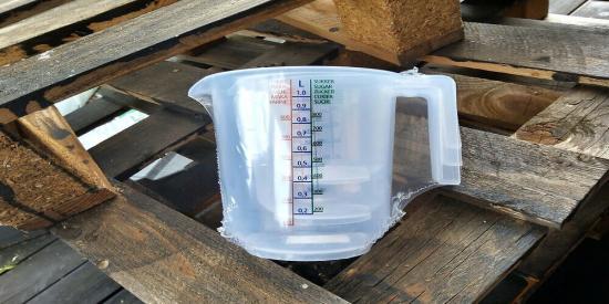 Plast1 Messbecher-Set 3-teilig � f�r Wasser, Mehl und Zucker