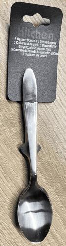 ZD Trading Dessertl�ffel 5er-Set aus Metall