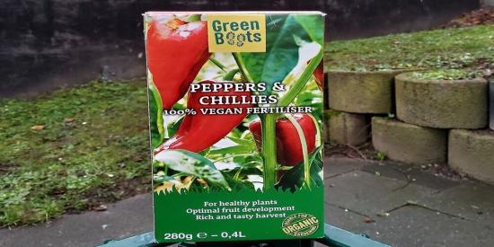 100 % pflanzlicher D�nger 280 g 0,4 L f�r Paprika & Peperoni