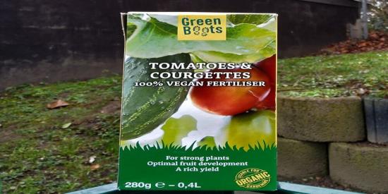 Pflanzlicher D�nger 280 g, 4 Sorten f�r Tomaten und Zucchini