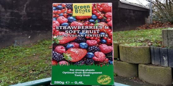 Pflanzlicher D�nger 280 g, 4 Sorten f�r Erdbeeren und Kleinobst
