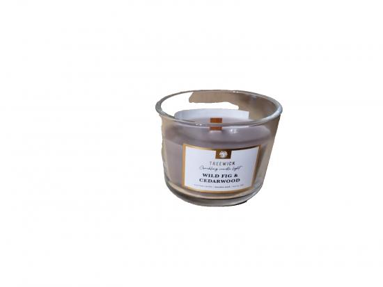 Treewick Duftkerze Wild Fig & Cederwood 8 x 6 x 6,5 cm