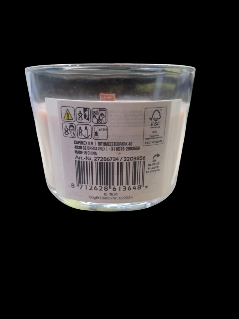 Treewick Duftkerze  Santal & Sage 8 x 6 x 6,5 cm