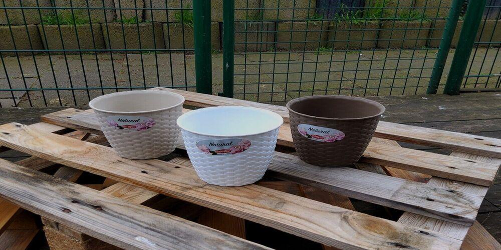 Blumentopf f�r Garten & Terasse Beige
