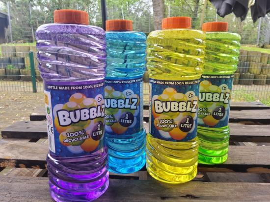 Seifenblasen-Nachf�llflasche 1 Liter in verschiedenen Farben