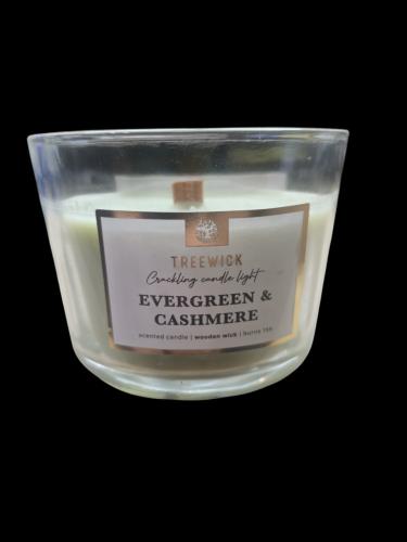 Treewick Duftkerze Evergreen & Cashmere 15 Stunden