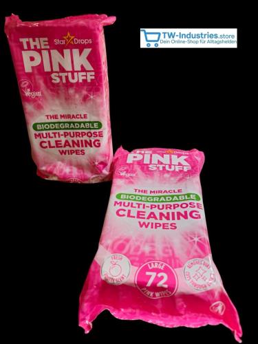 The Pink Stuff Biologisch abbaubare Reinigungst�cher