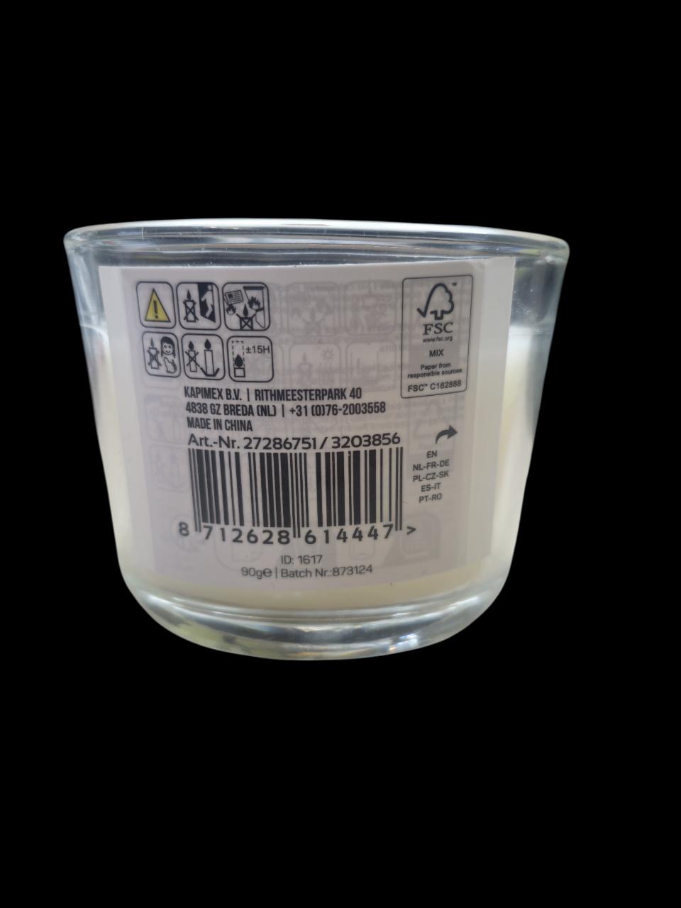 Treewick Duftkerze Fresh Linen & Floral, 15 Std.