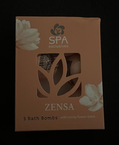 SPA exclusives Zensa Bath Bombs, 5 x 20 g