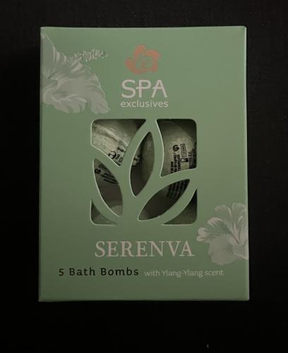 SPA exclusives SERENVA Badebomben 5 x 20 g f�r entspannte Spa-Momente