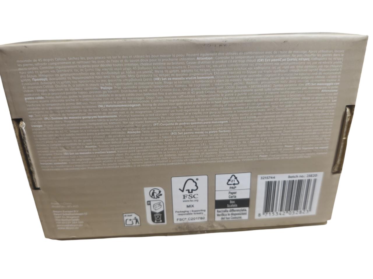 Hot Stone Massage Set 6er Set