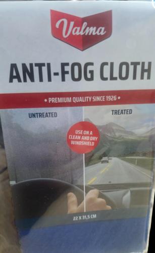 Valma Anti-Fog Cloth gegen beschlagene Autoscheiben