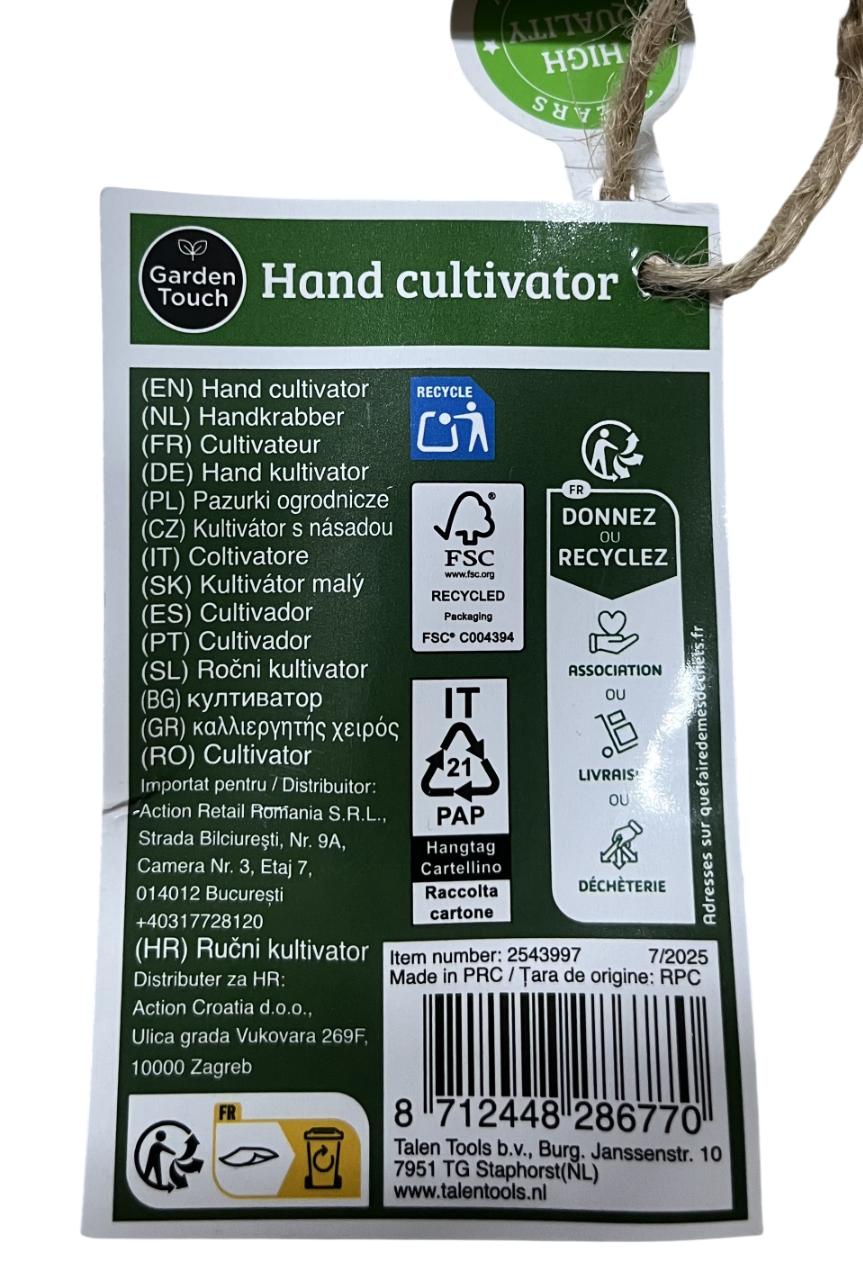 Hand kultivator Green Touch