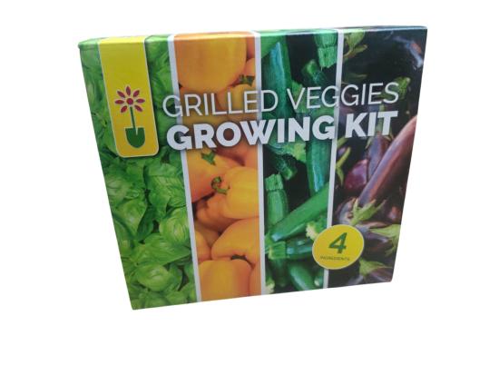 Grilled Veggies Anbauset f�r Grillgem�se und Urban Gardening