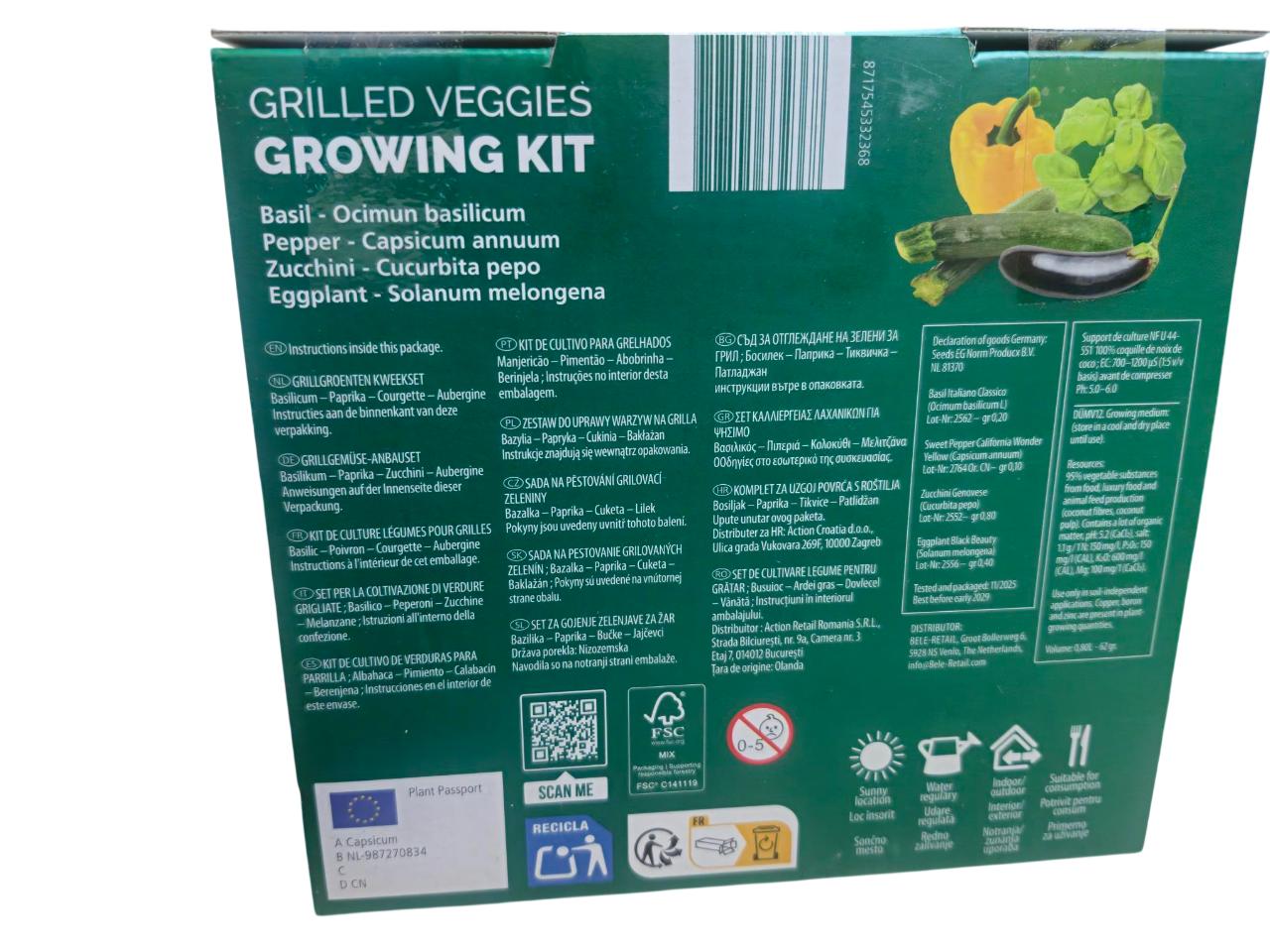 Anbauset Griiled Veggies
