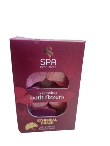 SPA Exclusives Ethereal Grace 5 Relaxing Bath Fizzers, 5 St�ck