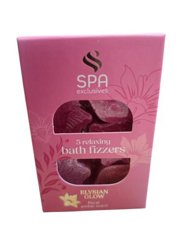 SPA Exclusives Elysian Glow 5 Relaxing Bath Fizzers, 5 St�ck