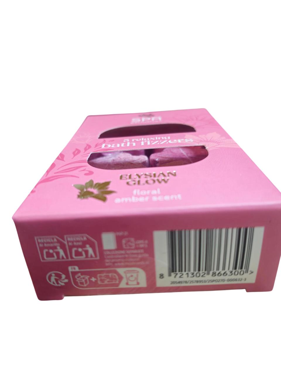 SPA exclusives 5 relaxing Bath fizzers Pink