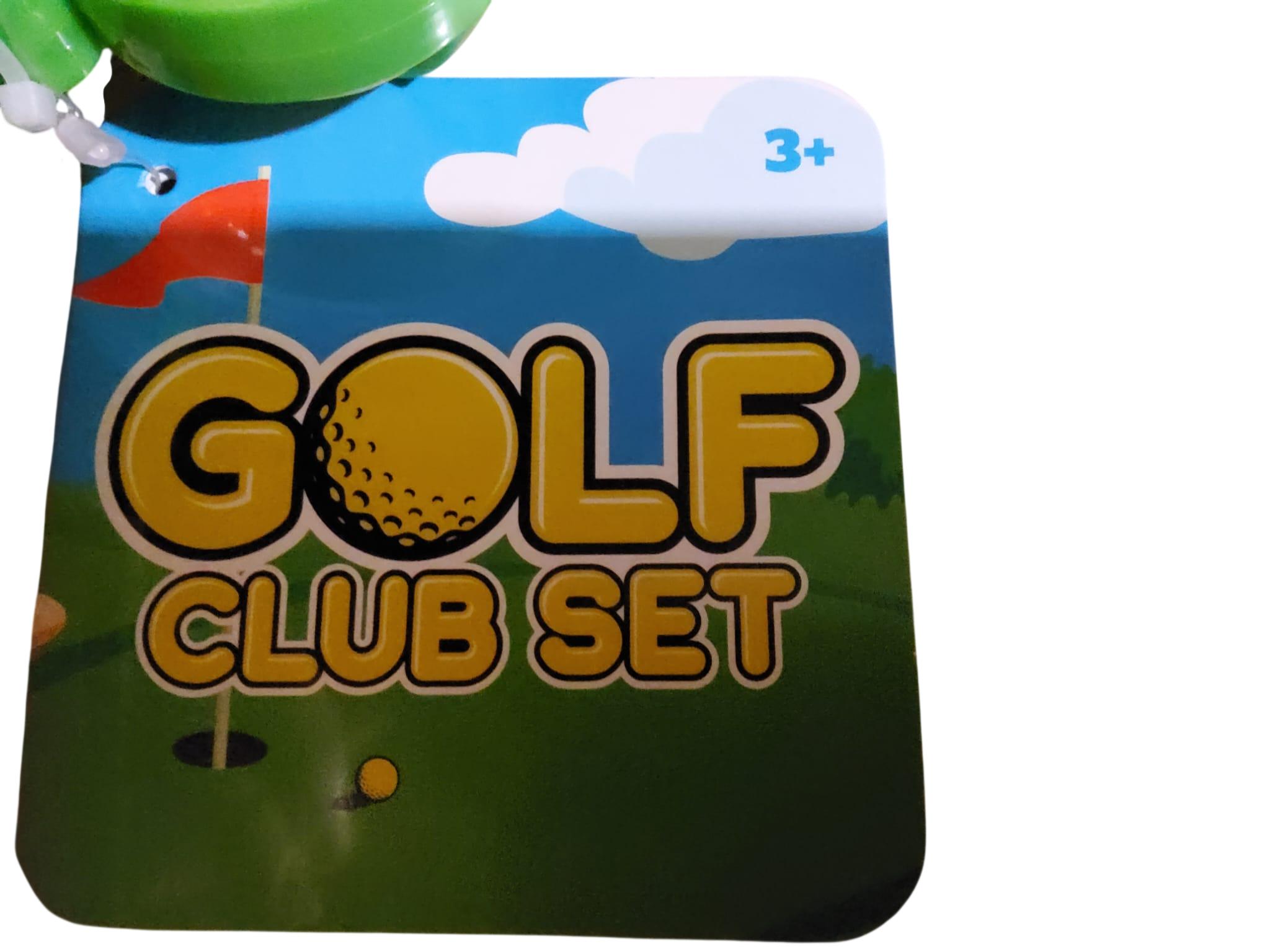 Kinder Golfspiel mit b�llen.