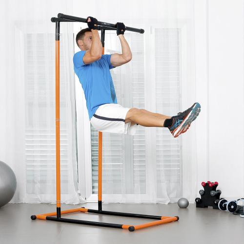 InnovaGoods Fitness-Set mit Klimmzugstation, �bungsanleitung und Sauna-Sportweste f�r Herren � Gr��e L