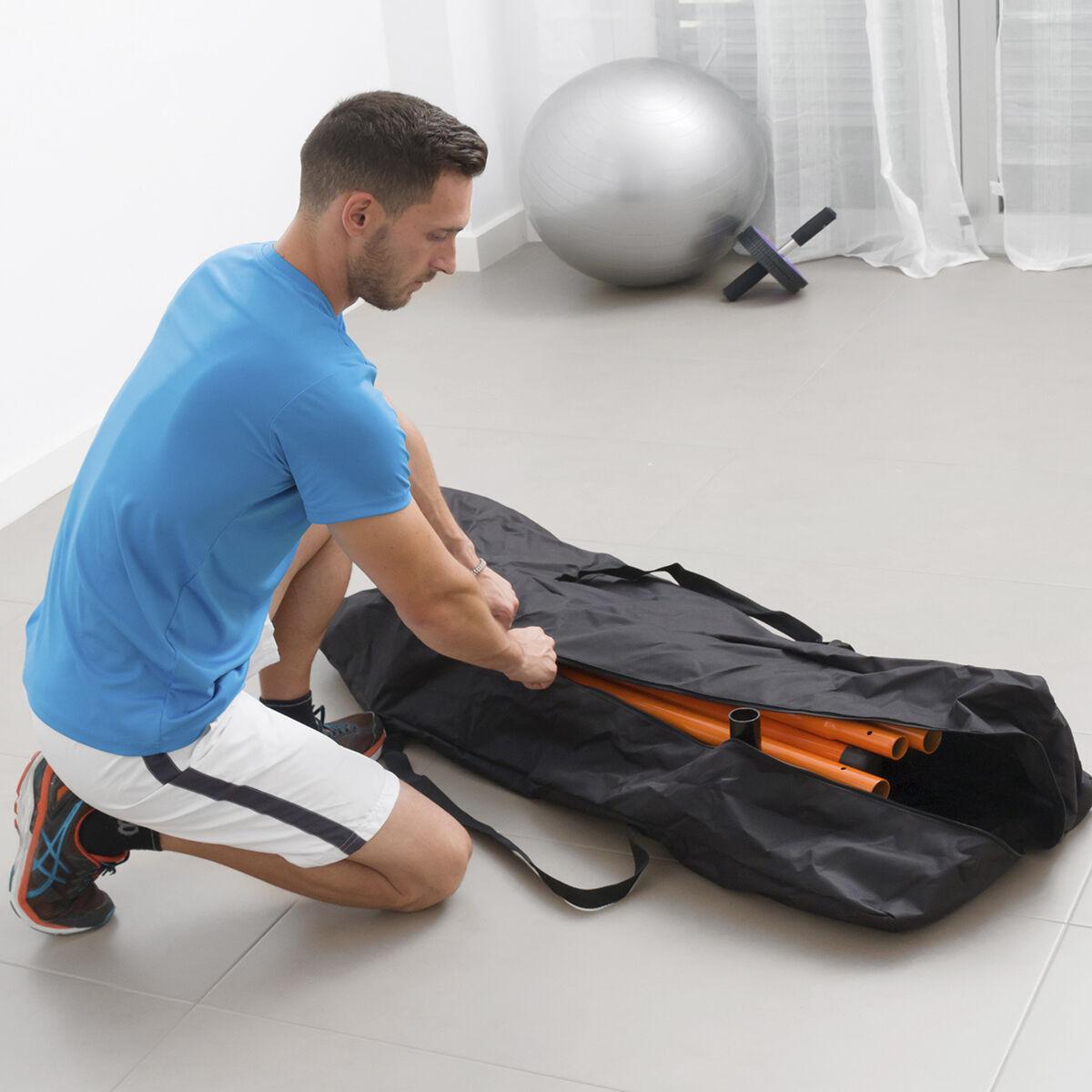 Pack Klimmzugstation Fitness mit �bungsanleitung und Sauna Sportweste Herren 