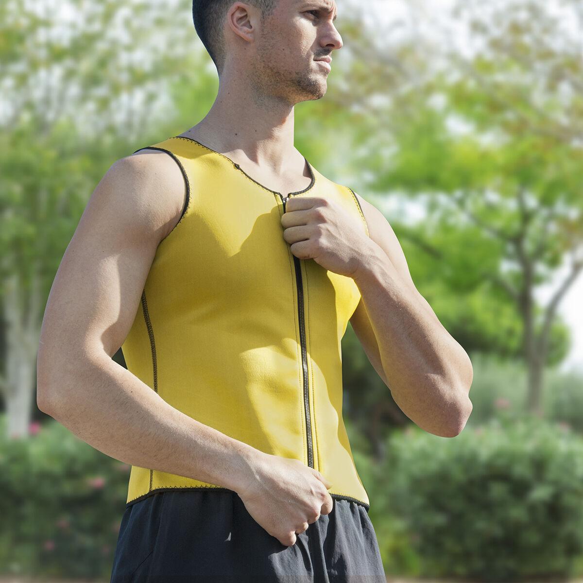 Pack Klimmzugstation Fitness mit �bungsanleitung und Sauna Sportweste Herren 