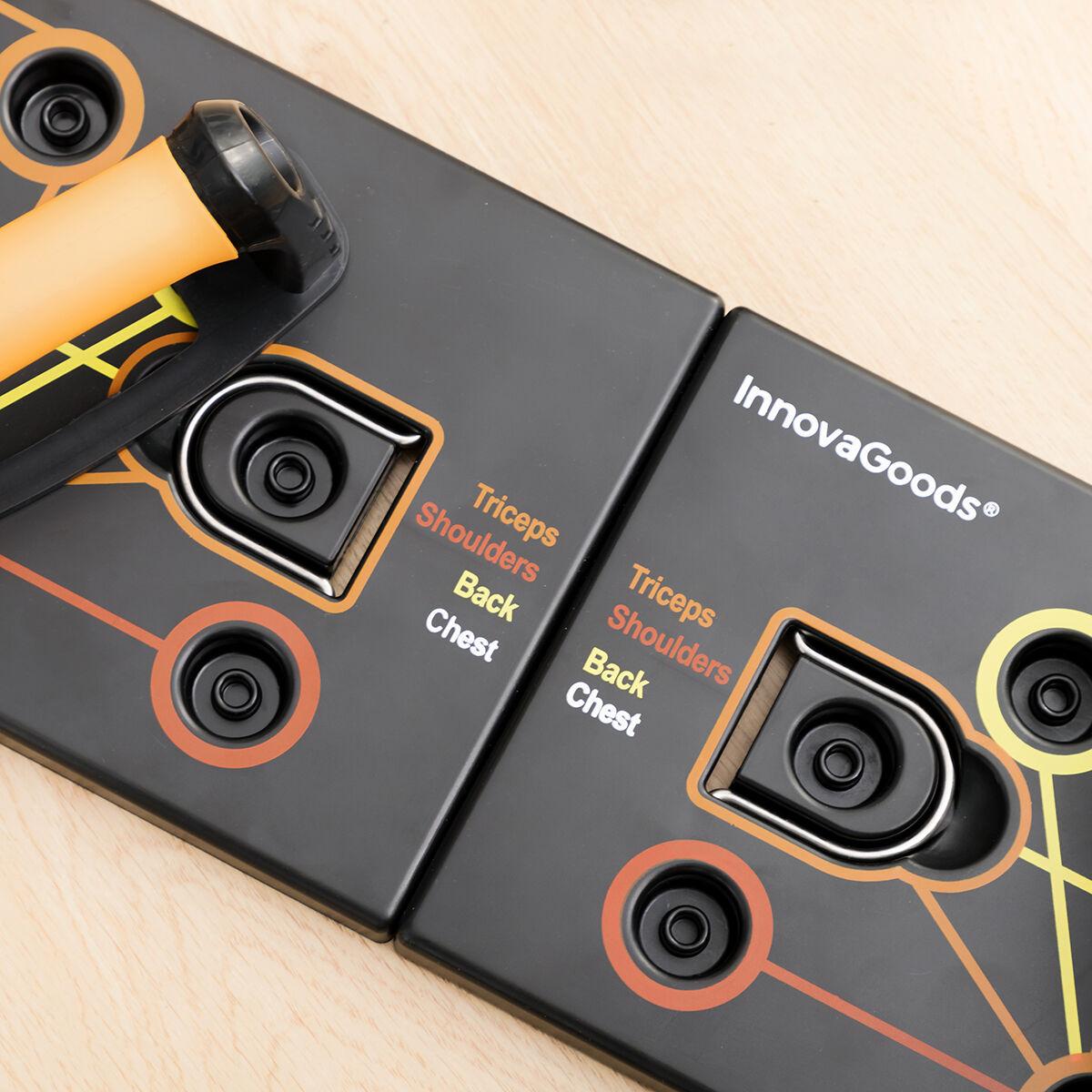 Pack Liegest�tzbrett mit Widerstandsb�ndern und Sauna-Sportweste Herren L InnovaGoods