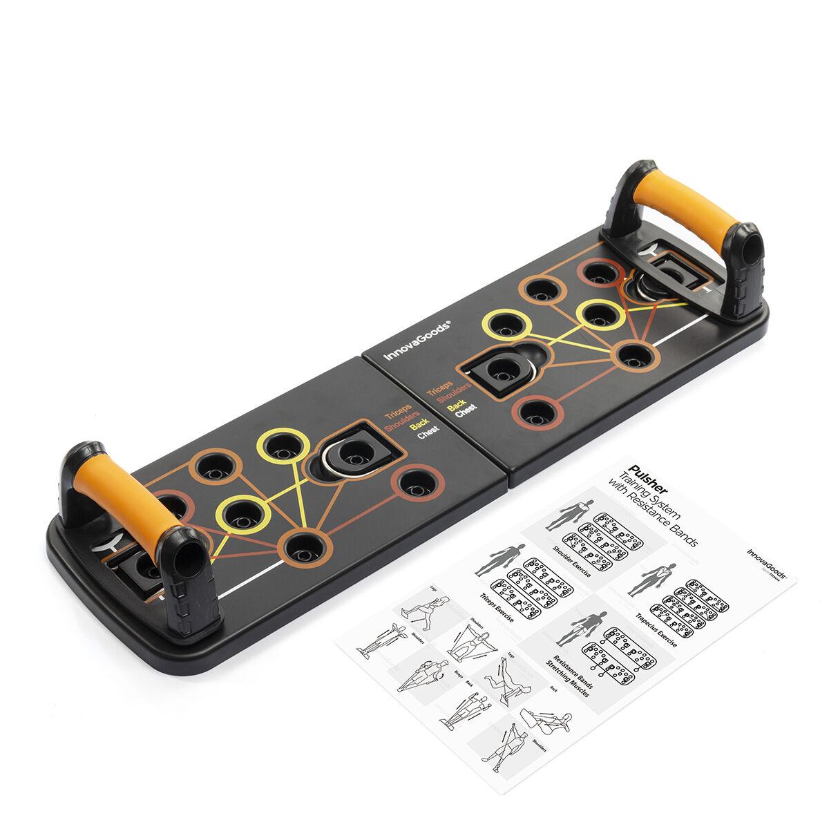 Pack Liegest�tzbrett mit Widerstandsb�ndern und Sauna-Sportweste Herren L InnovaGoods